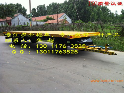 山東胡楊機(jī)械 單軸農(nóng)用拖車廠家的品質(zhì)與性價(jià)比之選
